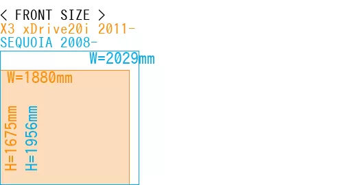 #X3 xDrive20i 2011- + SEQUOIA 2008-